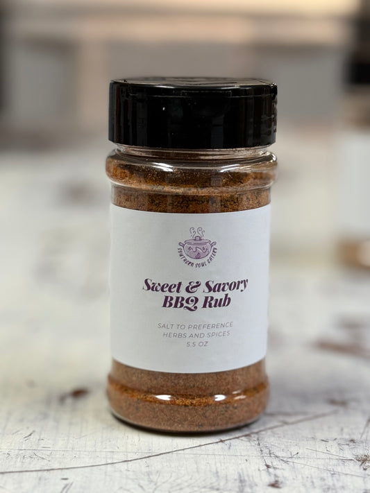 Handcrafted Sweet & Savory BBQ Rub